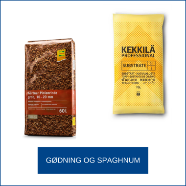 Gødning og spaghnum