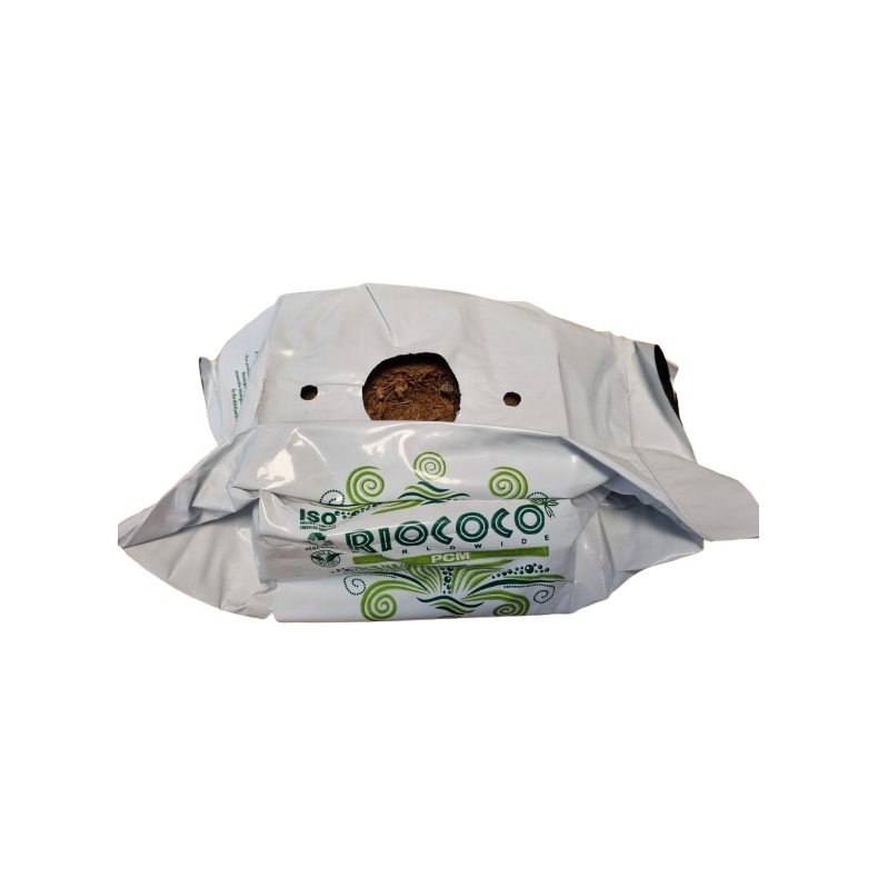 Kokosblok 15x15x15 cm med hul